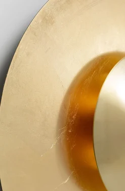 Kinkiet Disc 185x110 Cm Złoty