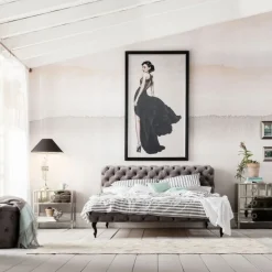 Łóżko Desire 180x200 Cm Szare