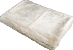 Koc Fur Polar 200x140 Kremowy