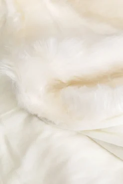 Koc Fur Polar 200x140 Kremowy