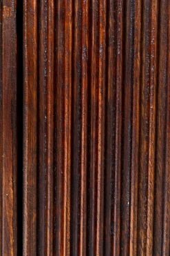 Komoda Catalina 160x86 Cm Drewno Mango Ciemnobrązowe - Blat Marmur