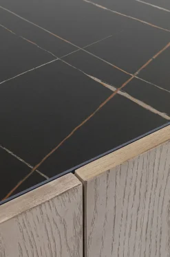 Komoda Cesaro 160x75 Cm Naturalna - Blat Ceramika