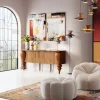 Komoda 3-drzwiowa Z Litego Drewna Mango 200x88 Cm