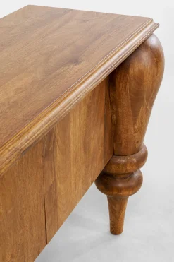 Komoda 3-drzwiowa Z Litego Drewna Mango 200x88 Cm