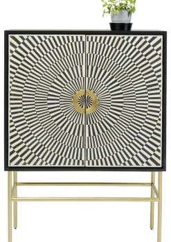 Komoda Electro 100x140 Cm Czarna