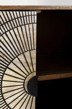 Komoda Eye Of Tiger 115x78 Cm Mango