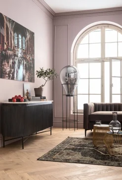Komoda Glenn 160x75 Cm Biało-szara