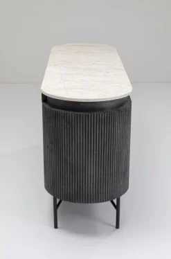 Komoda Glenn 160x75 Cm Biało-szara