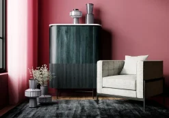 Komoda Glenn 100x138 Cm Ciemnoszara