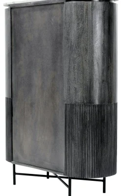 Komoda Glenn 100x138 Cm Ciemnoszara