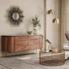 Komoda Grace 160x78 Cm Drewno Mango - Blat Marmur