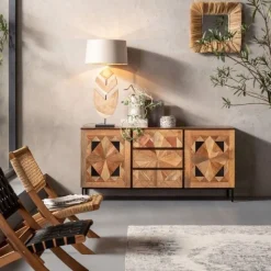 Komoda Limara 160x78 Cm Naturalna