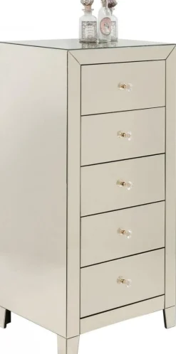 Komoda Luxury Gold 5 49x110 Cm Szampańska