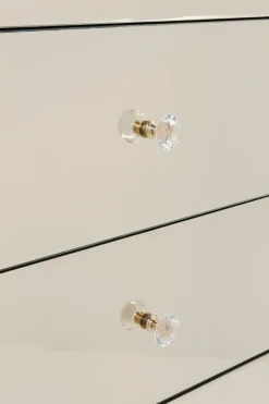 Komoda Luxury Gold 5 49x110 Cm Szampańska