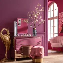Komoda Luxury Gold 91x75 Cm Szampańska
