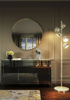 Komoda Luxury Push 141x77 Cm Szara