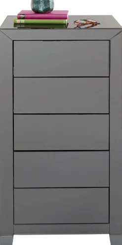 Komoda Luxury Push 49x110 Cm Szara