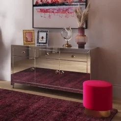 Komoda Luxury 141x77 Cm Lustrzana