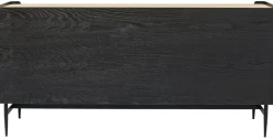 Komoda Milano 180x85 Cm Ciemnobrązowa