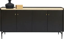 Komoda Milano 180x85 Cm Ciemnobrązowa