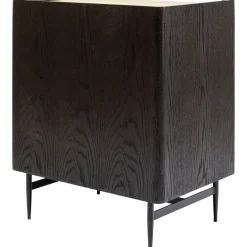 Komoda Milano 80x100 Cm Czarna