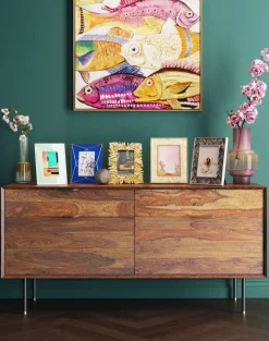 Komoda Ravello 140x68 Cm Mango Brązowa