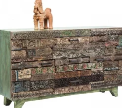 Komoda Shanti Surprise Puzzle 160x90 Cm Kolorowa