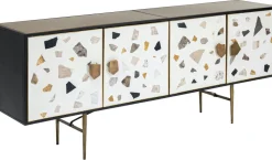 Komoda Terrazzo 183x77 Cm Kolorowa