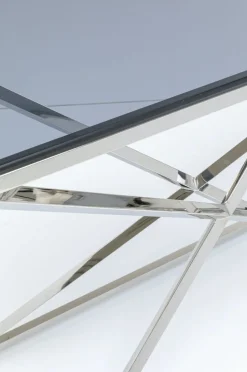 Konsola Diamond Connection 120x40 Cm Srebrna