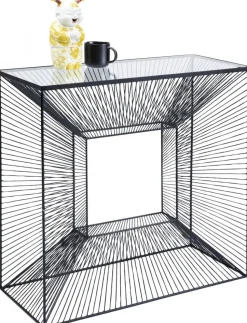 Konsola Dimension 81x36 Cm Czarna