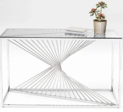 Konsola Laser 120x40 Cm Srebrna