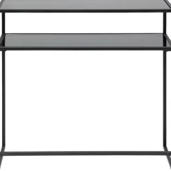 Konsola Loft 80x30 Cm Czarna