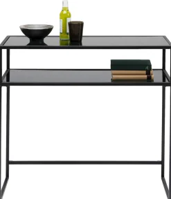 Konsola Loft 80x30 Cm Czarna