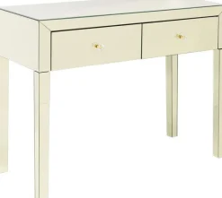 Konsola Luxury Gold 100x40 Cm Szampańska