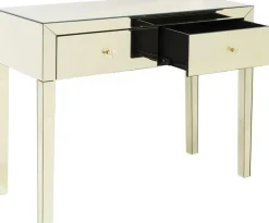 Konsola Luxury Gold 100x40 Cm Szampańska