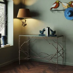 Konsola Tree Branch 105x49 Cm - Blat Szklany