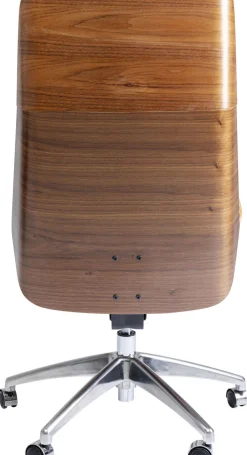 Krzesło Biurowe Rouven 59x112 Cm Czarno-brązowe