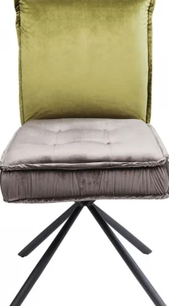 Krzesło Chelsea 50x91 Cm Szaro-zielone