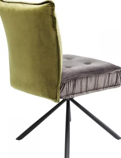 Krzesło Chelsea 50x91 Cm Szaro-zielone