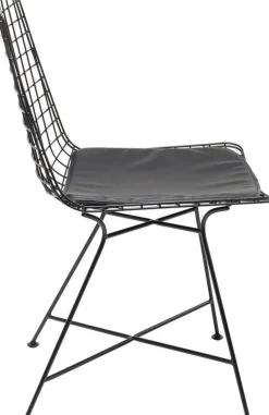 Krzesło Grid 48x86 Cm Czarne
