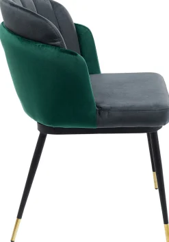 Krzesło Hojas 52x80 Cm Szaro-zielone