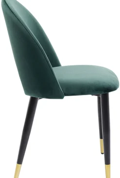 Krzesło Iris Velvet 49x84 Cm Zielone