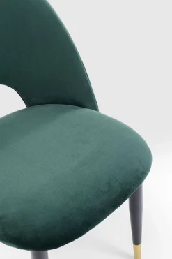 Krzesło Iris Velvet 49x84 Cm Zielone