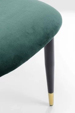 Krzesło Iris Velvet 49x84 Cm Zielone