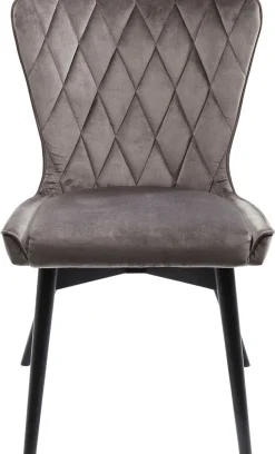 Krzesło Marshall Velvet 57x89 Cm Szare
