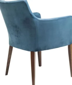 Krzesło Mode Velvet 58x87 Cm Niebieskozielone