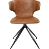 Krzesło Rusty 55x79 Cm Brązowe