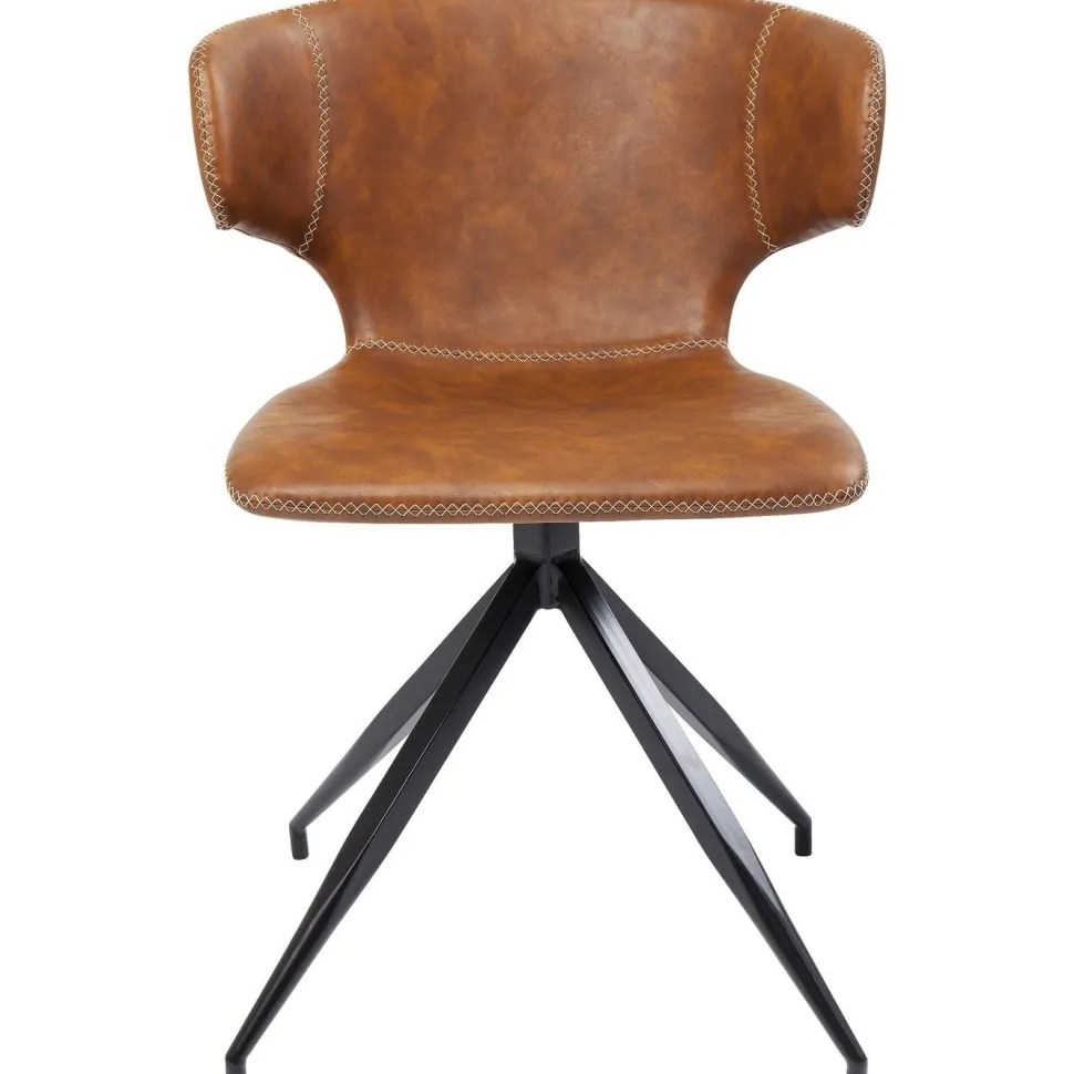 Krzesło Rusty 55x79 Cm Brązowe