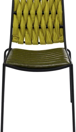 Krzesło Two Face 52x88 Cm Zielone
