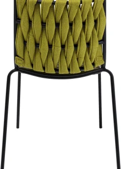 Krzesło Two Face 52x88 Cm Zielone